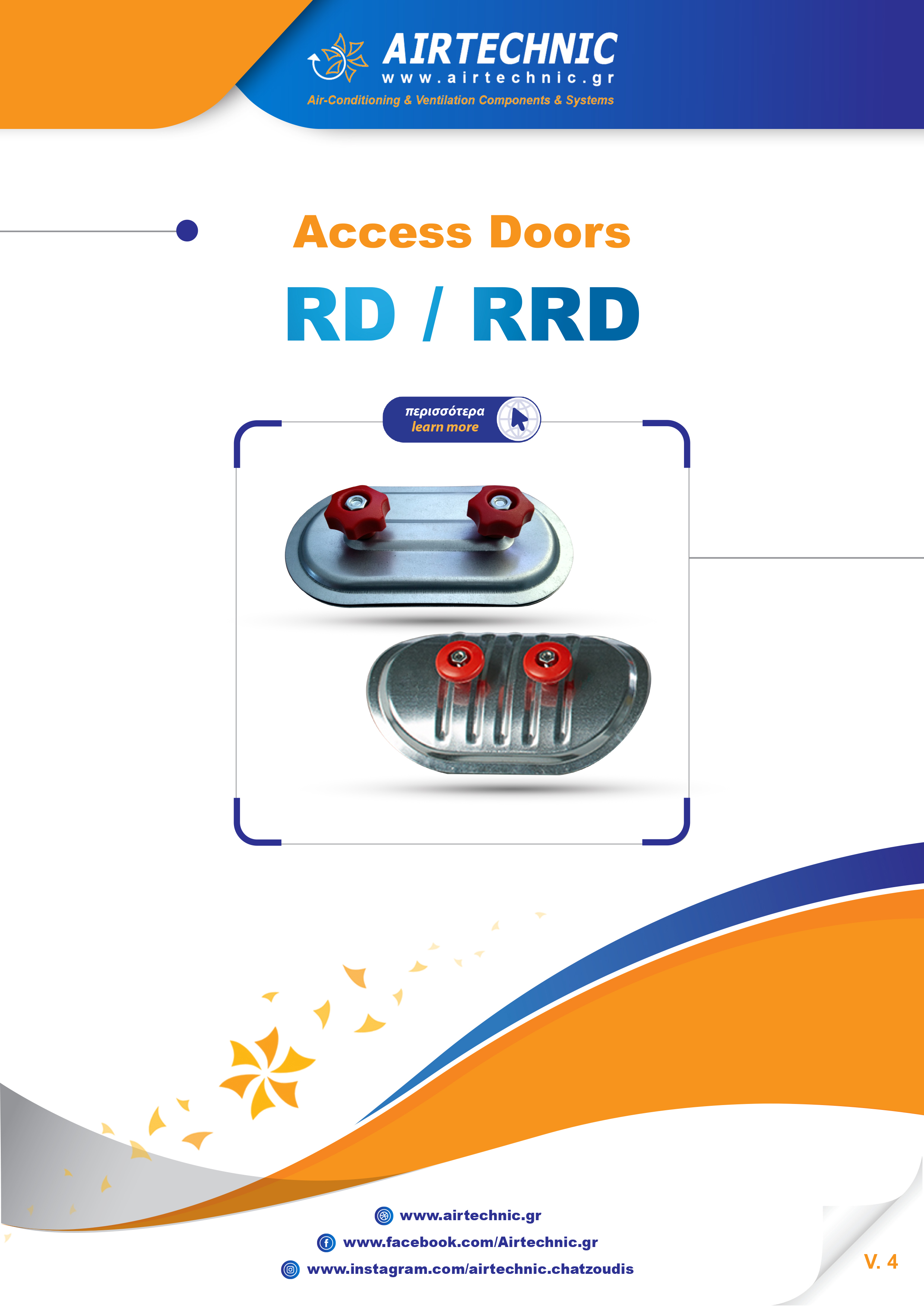 LEAFLET "ACCESS DOORS RD & RRD"