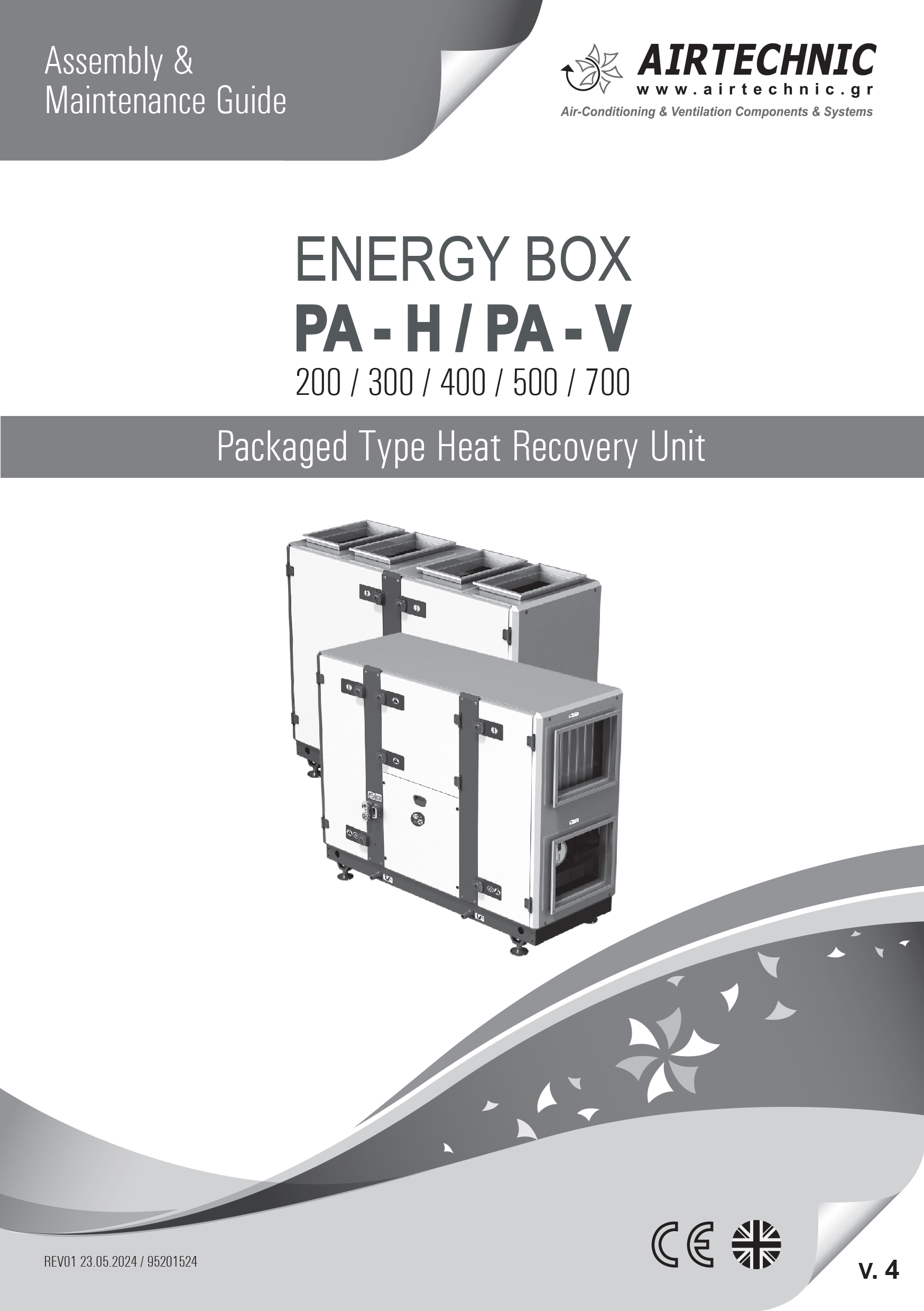 MANUAL "ENERGY BOX PA-H / PA-V"